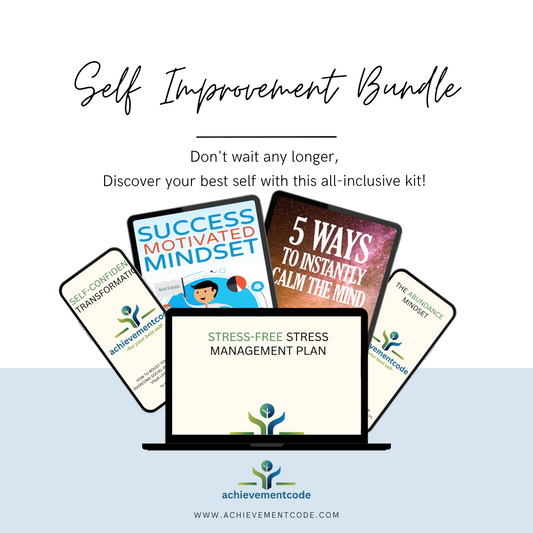 Achievement Code™ Self Improvement Digital Bundle